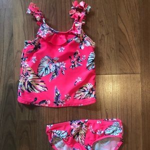 Toddler Girls Tankini Swim Suit